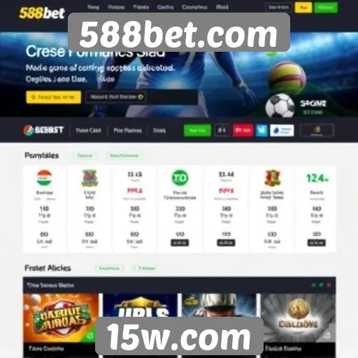 Plataforma de jogos 588bet oferece diversas opções de apostas